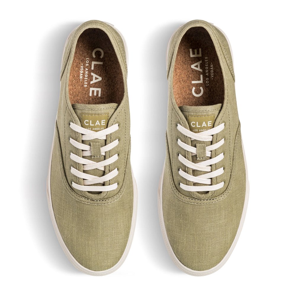 CLAE AUGUST Shoes Mens USA896-M25 In Cedar Hemp